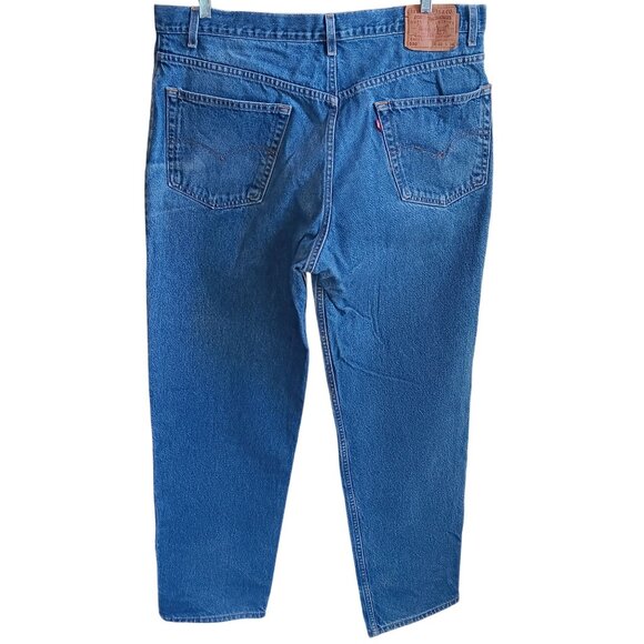 Vintage Mens Levi's 550 Jeans 40x34 1990's Dad Denim relaxed Fit Mexico